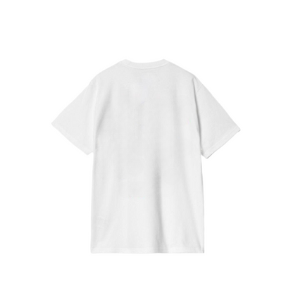 T-shirt "Μαύρο Λούκι" White