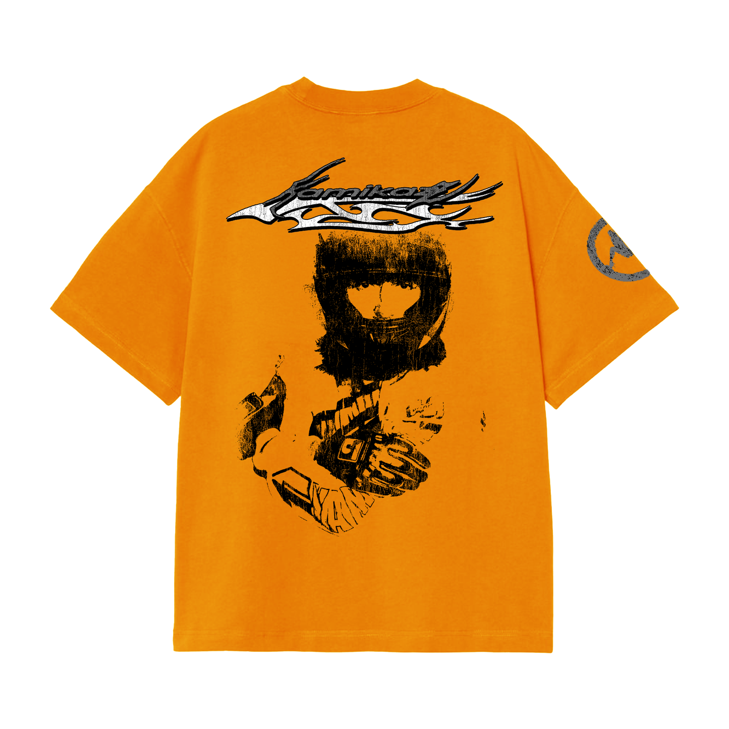 Pre Order - T-Shirt Moose "Kamikazi Agapi Mou" Orange