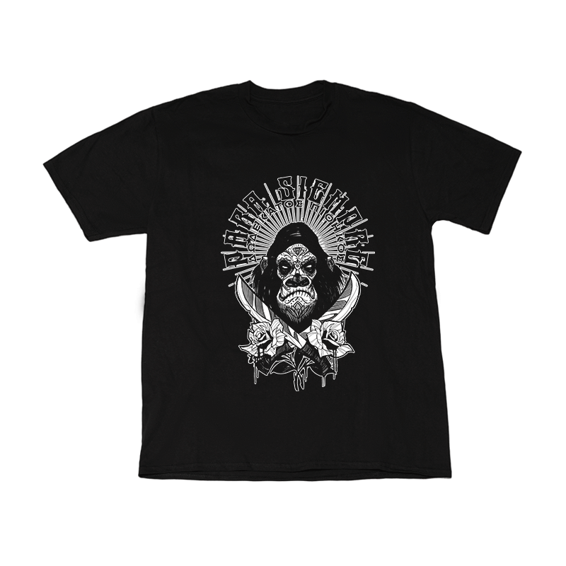 T-Shirt 12os Pithikos Black ''Para Siempre'' Cover