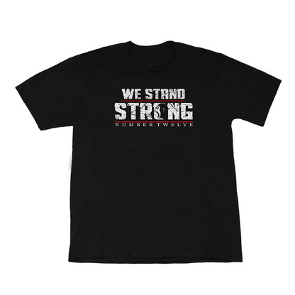 T-Shirt 12os Pithikos Twelve Number (We Stand Strong) Black