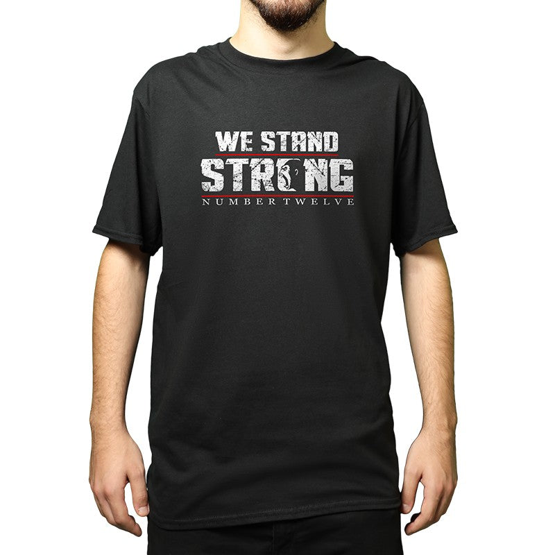 T-Shirt 12os Pithikos Twelve Number (We Stand Strong) Black