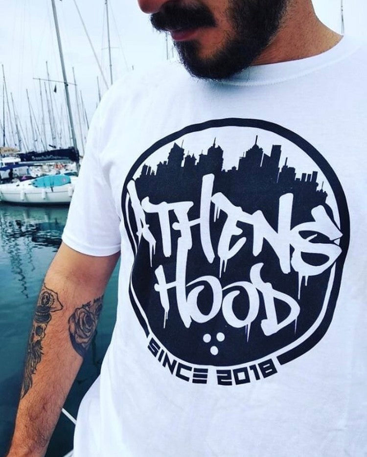 T-Shirt Athens Hood White