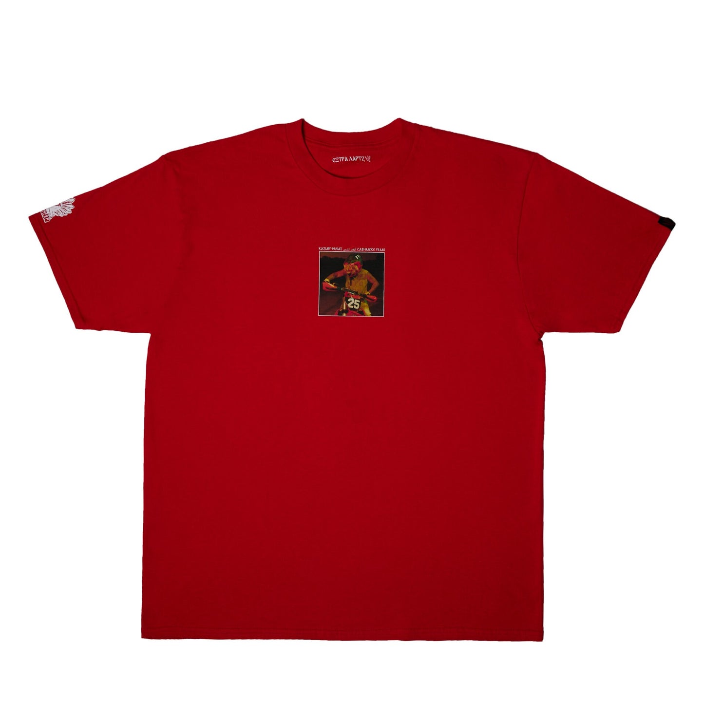 Cashmere | Jones (Red t-shirt)