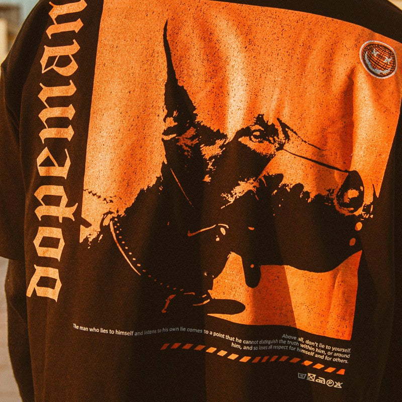 ΑΤΕ T-Shirt  Black “Dopeman”