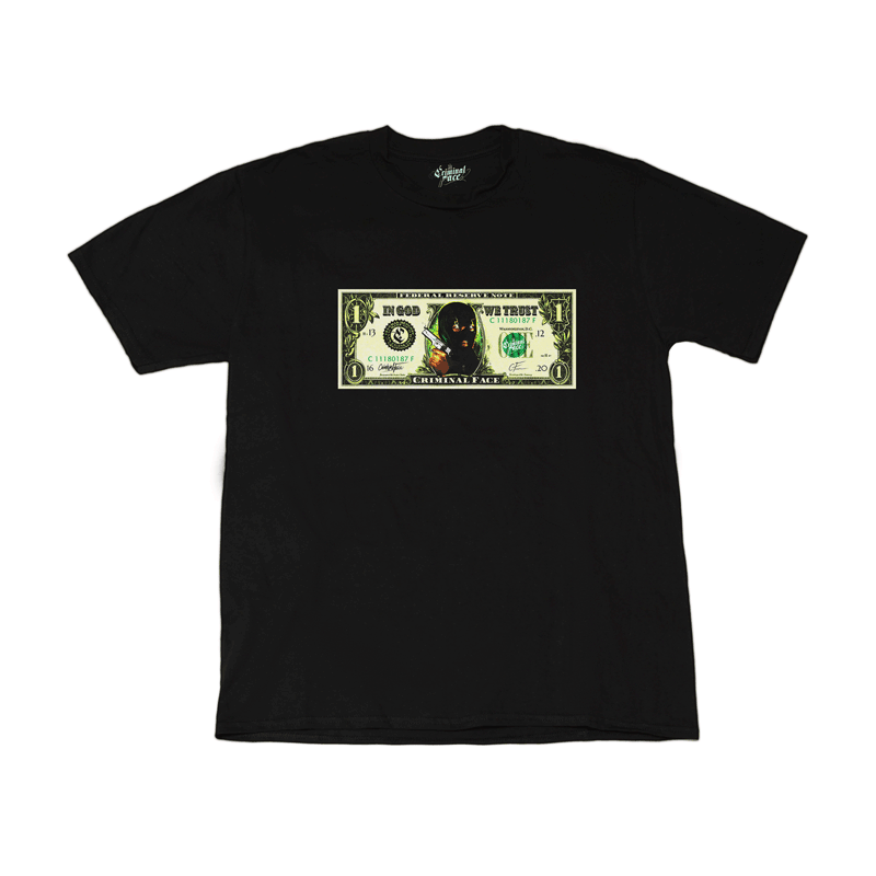 T-Shirt Criminal Face (Dollar)