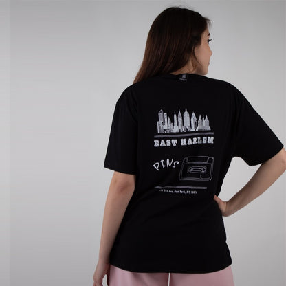 T-Shirt Pins ‘East Harlem’ Black