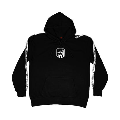 Combo Hoodie + Sweatpants Pindos Atletico Black With Tape