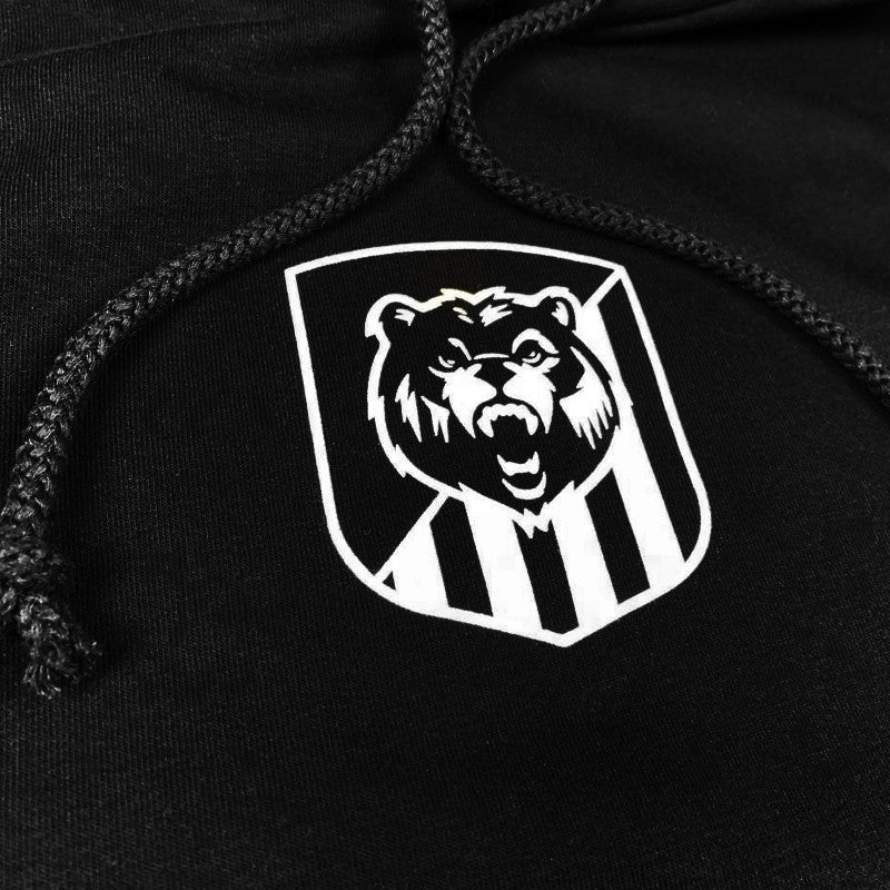 Combo Hoodie + Sweatpants Pindos Atletico Black With Tape