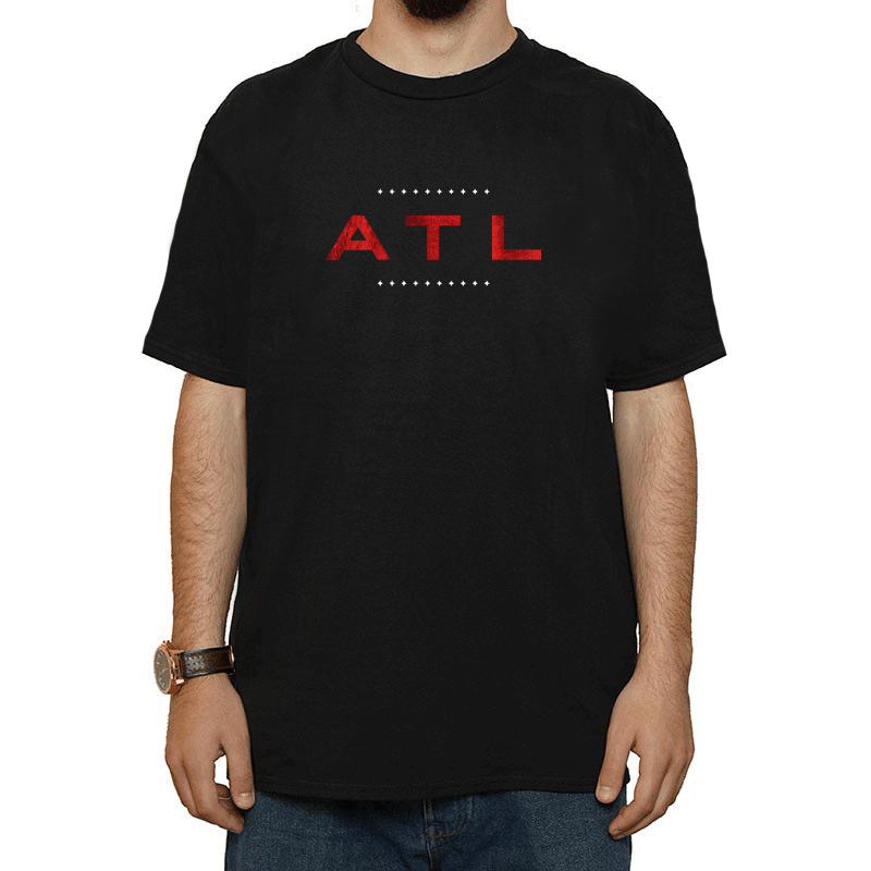 T-Shirt Pindos Atletico ATL Black