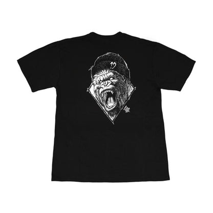 T-Shirt 12os Pithikos Number Twelve (Gorilla) Black