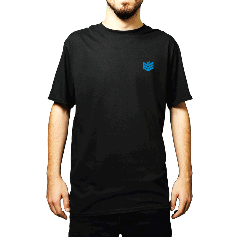 T-Shirt ΕΠΛΚΤ Black With Blue "ΕΡΕΒΟΣ"