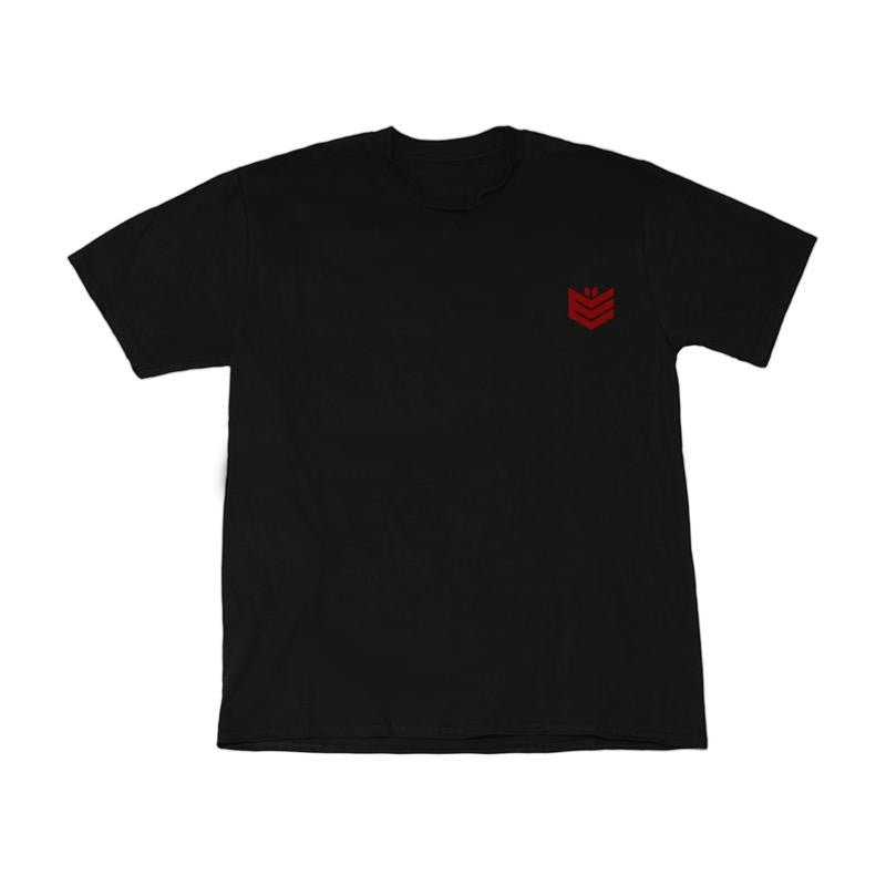 T-Shirt ΕΠΛΚΤ Black With Red