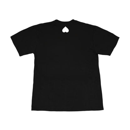 T-Shirt No Love Black with White Classic Logo