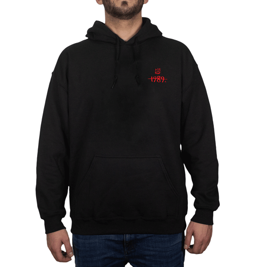 Hoodie Tony Raw Black